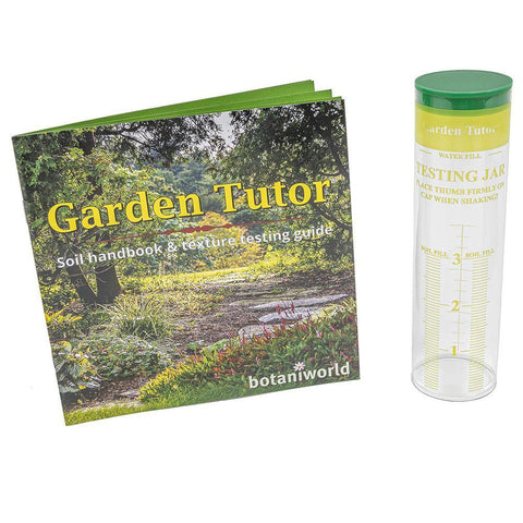 Garden Tutor Soil Texture Jar Test & Handbook Kit - Garden Tutor/Botaniworld, LLC